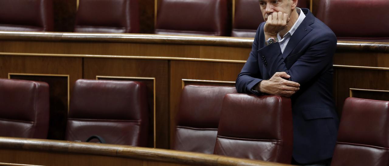 Toni Cantó, en el Congreso de los Diputados