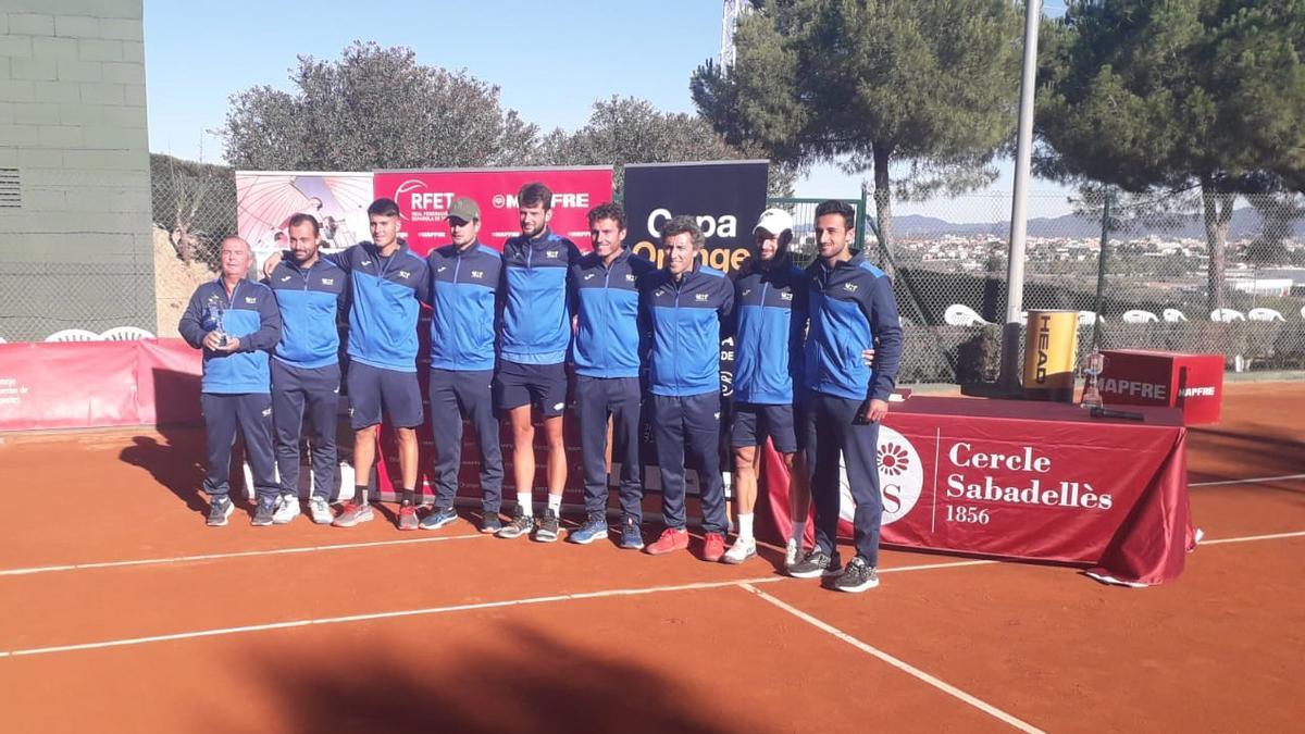 Equipo del Real Murcia Club de Tenis