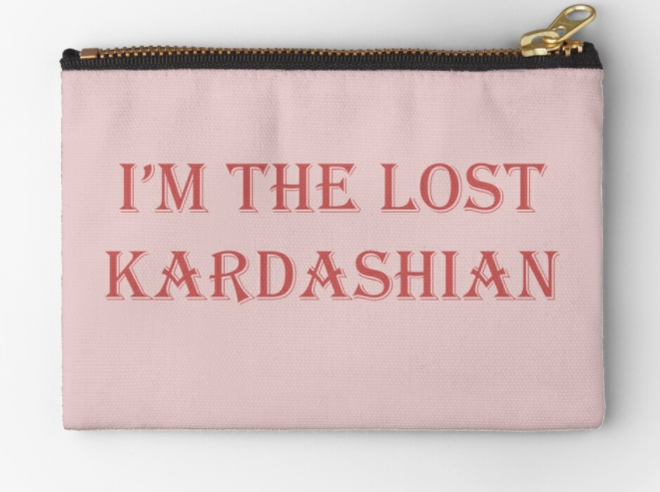 Bolso de mano &quot;Soy la Kardashian perdida&quot;