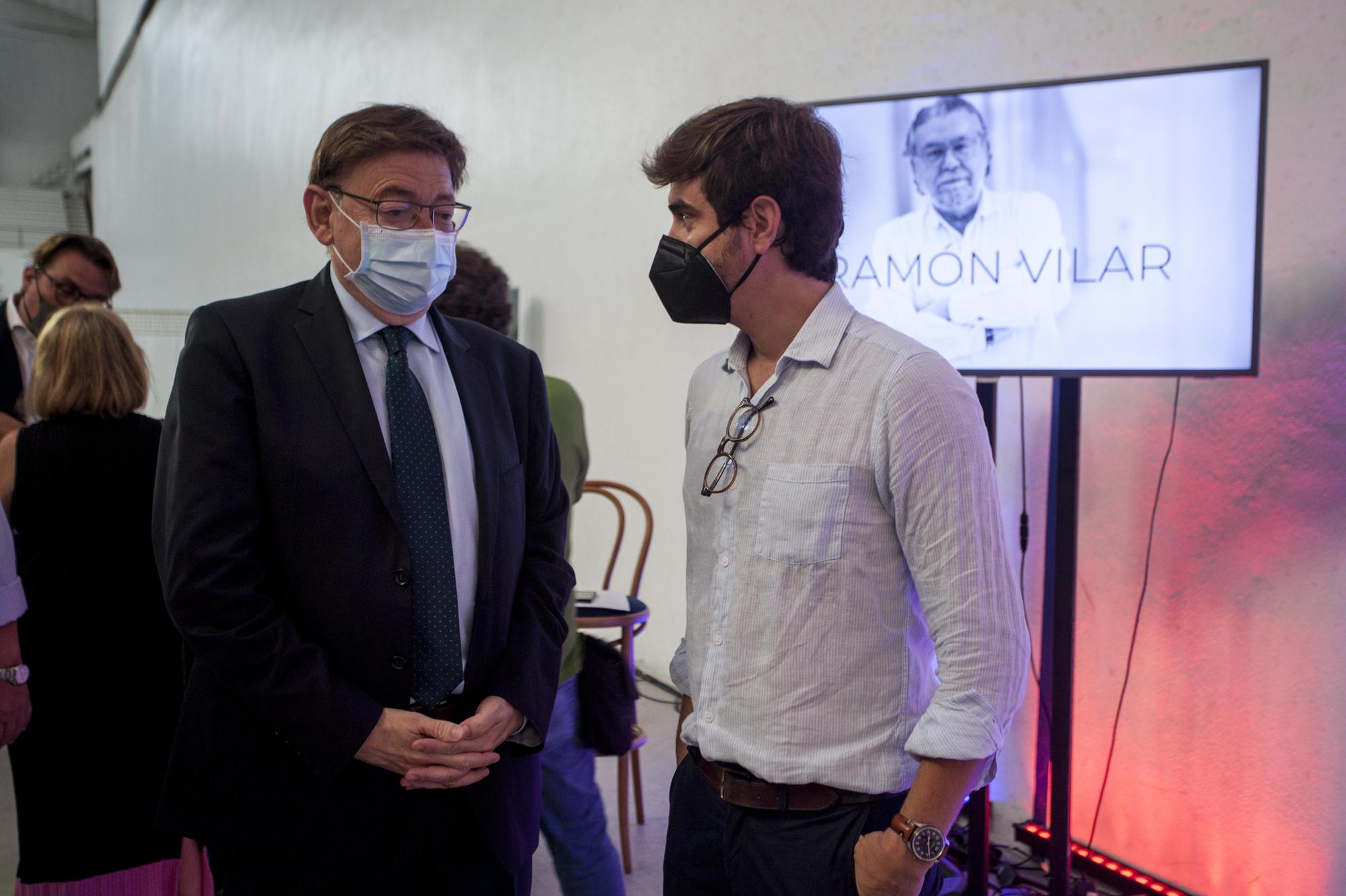 Emotivo homenaje al concejal fallecido Ramón Vilar en el trinquet de Pelayo