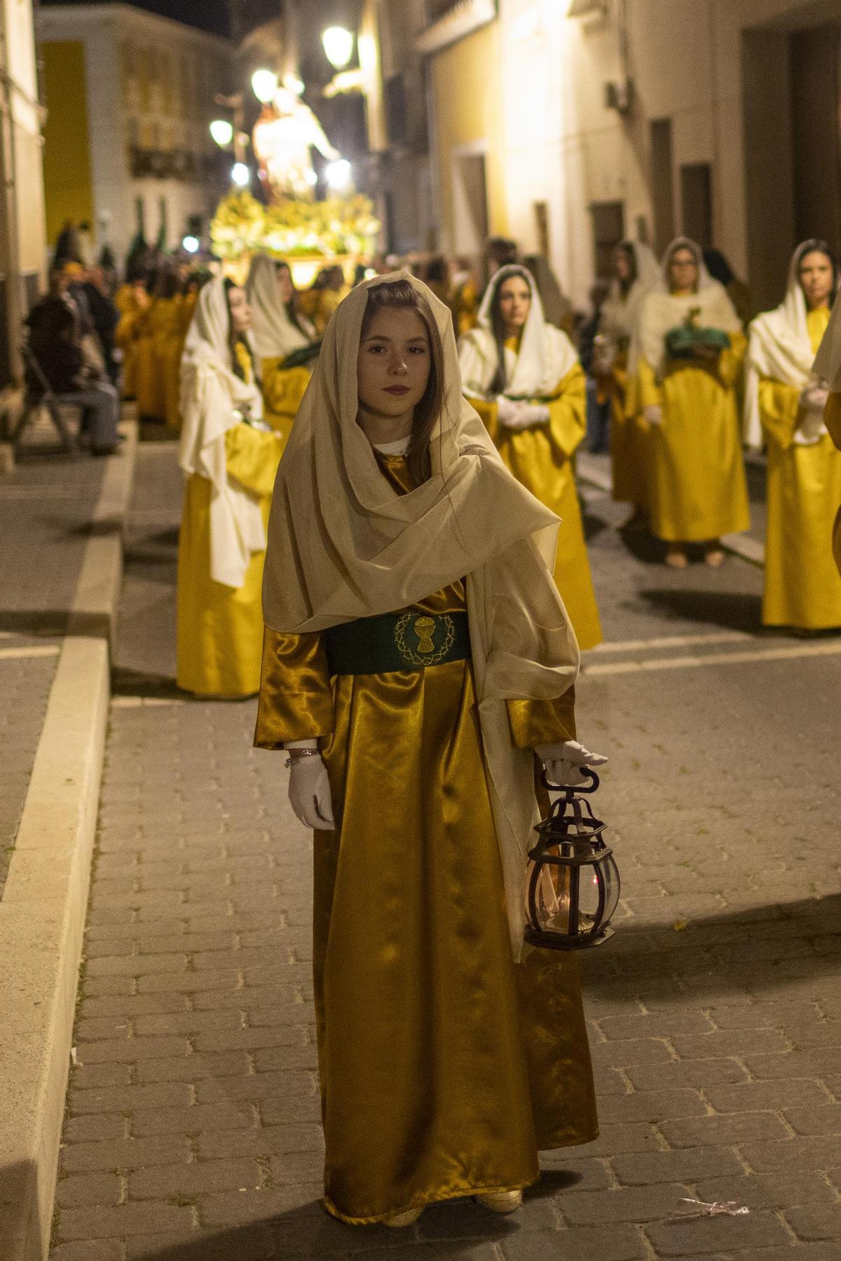 Un momento de la procesión