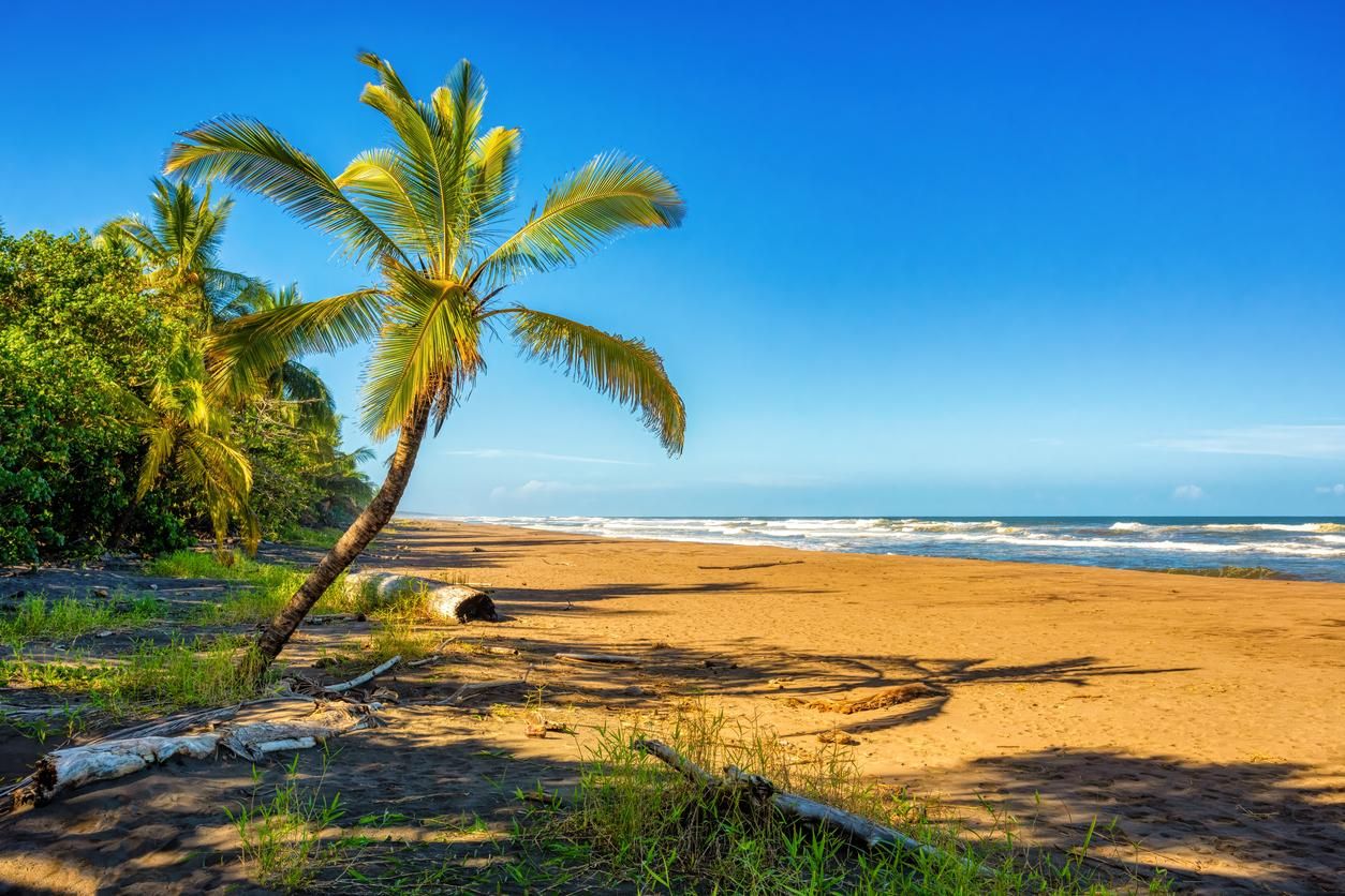 Playa de Tortuguero, Costa Rica.