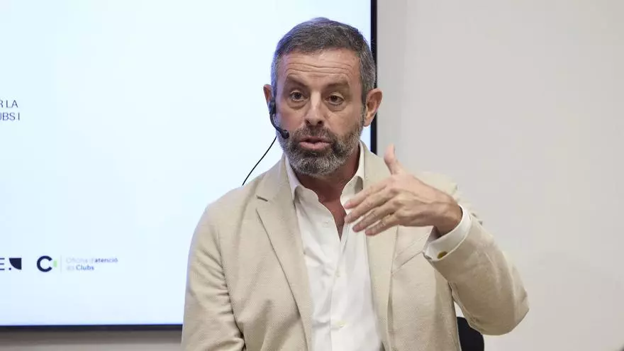 Sandro Rosell presume de su mandato en el Barça: "El mejor de la historia del club"