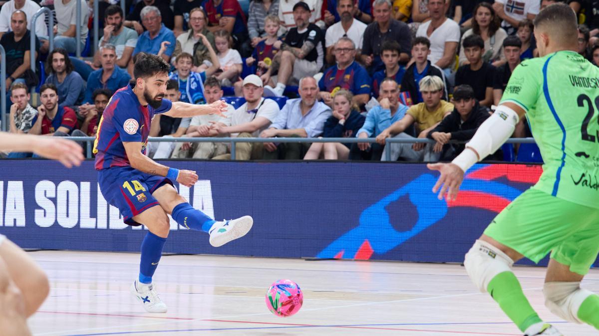 Eric Martel chuta en la primera vuelta contra el Viña Albali Valdepeñas