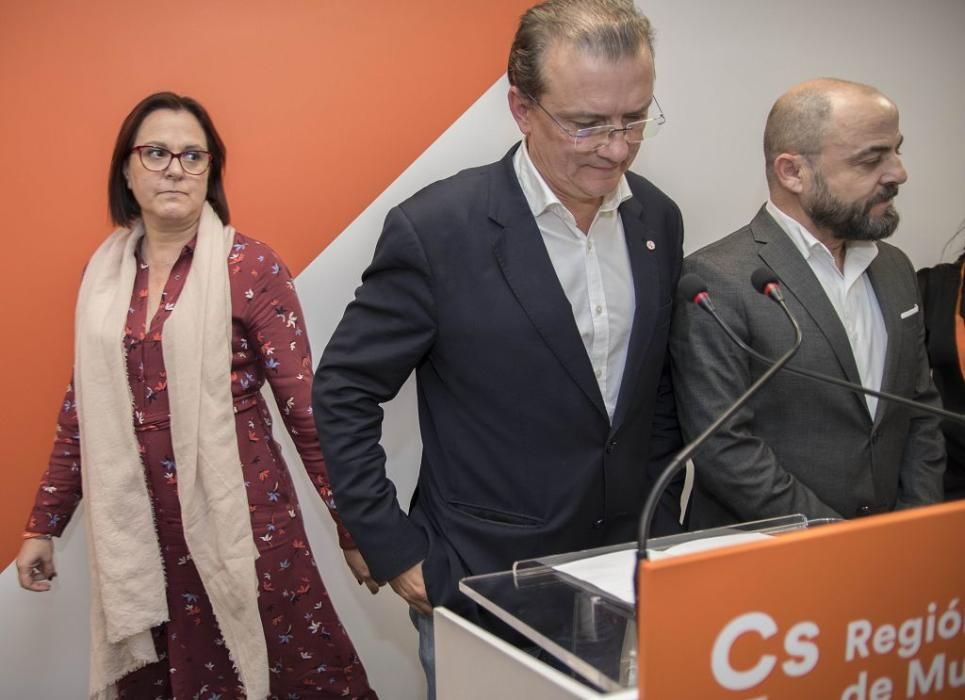 La jornada del 10-N, en la sede de Ciudadanos en Murcia