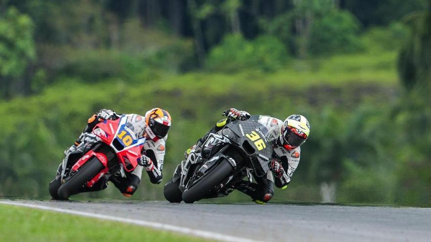 Joan Mir cierra los test oficiales de MotoGP: «Tenemos una moto mejor»