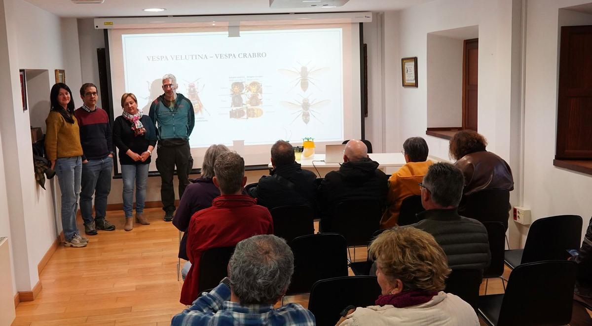 Los participantes en la jornada