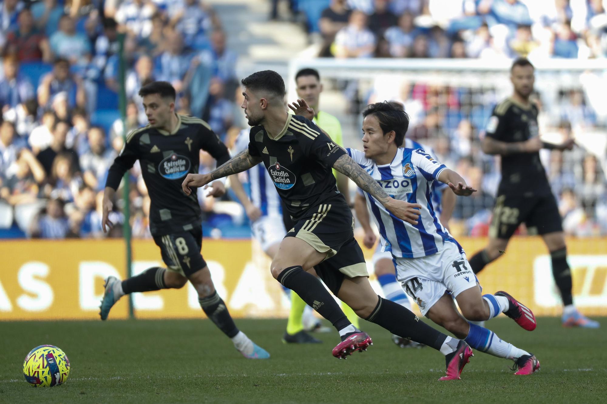 Todas las imágenes del partido entre la Real Sociedad y el Celta