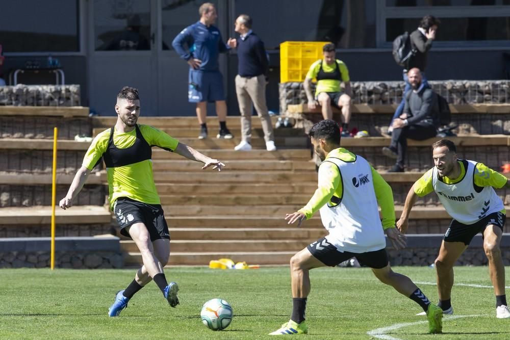 Entrenamiento de la UD Las Palmas.