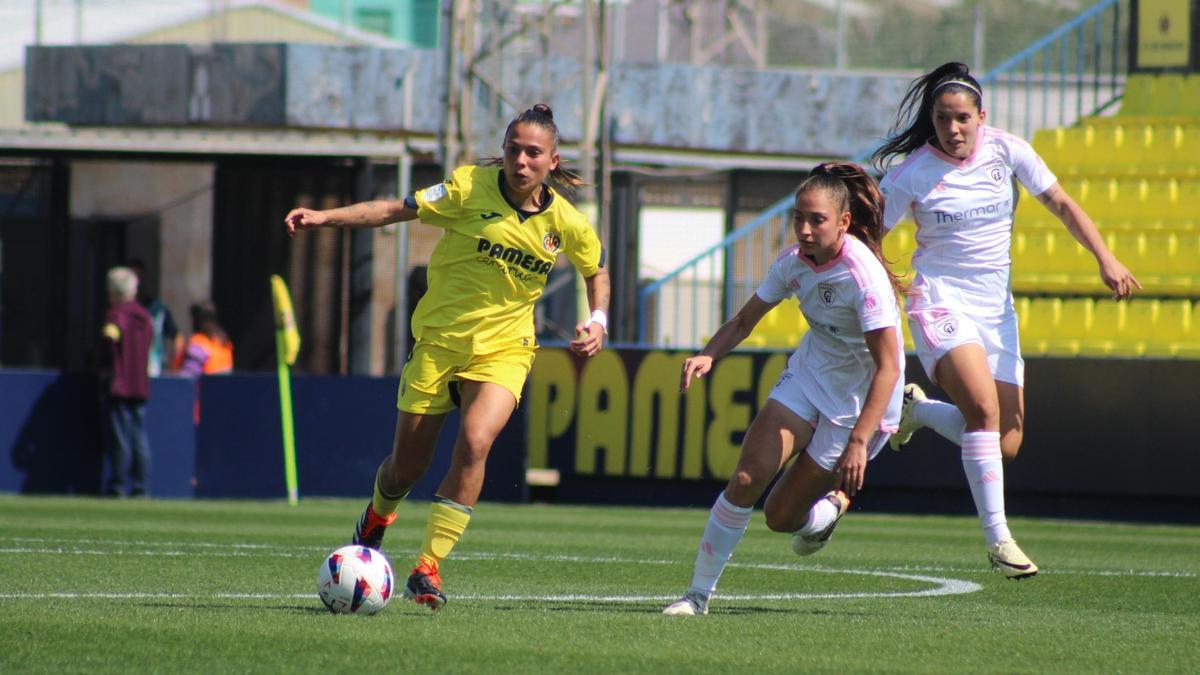 El Villarreal femenino cayó derrotado en el Mini ante un solvente y efectivo Madrid CFF.