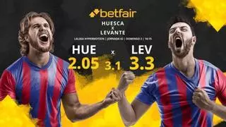 SD Huesca vs. Levante UD: horario, TV, estadísticas, clasificación y pronósticos
