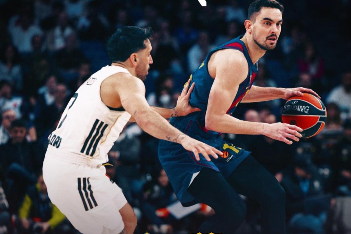 Satoransky, en una acción del encuentro ante el Madrid en el Movistar Arena