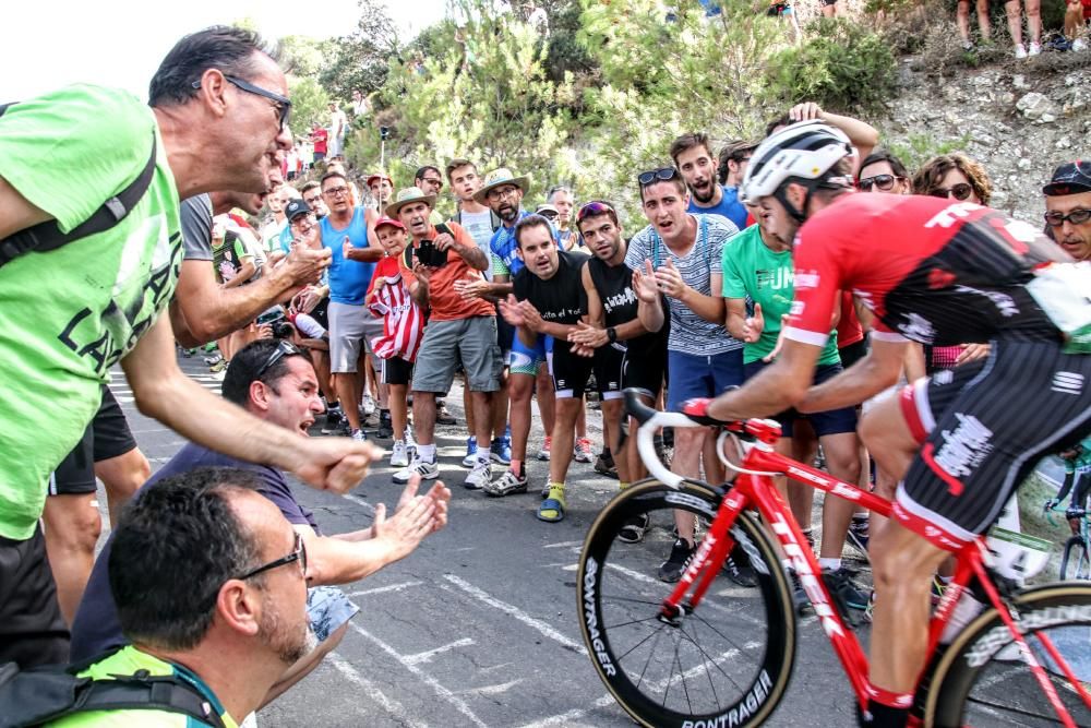 Xorret del Catí vibra con la llegada de La Vuelta