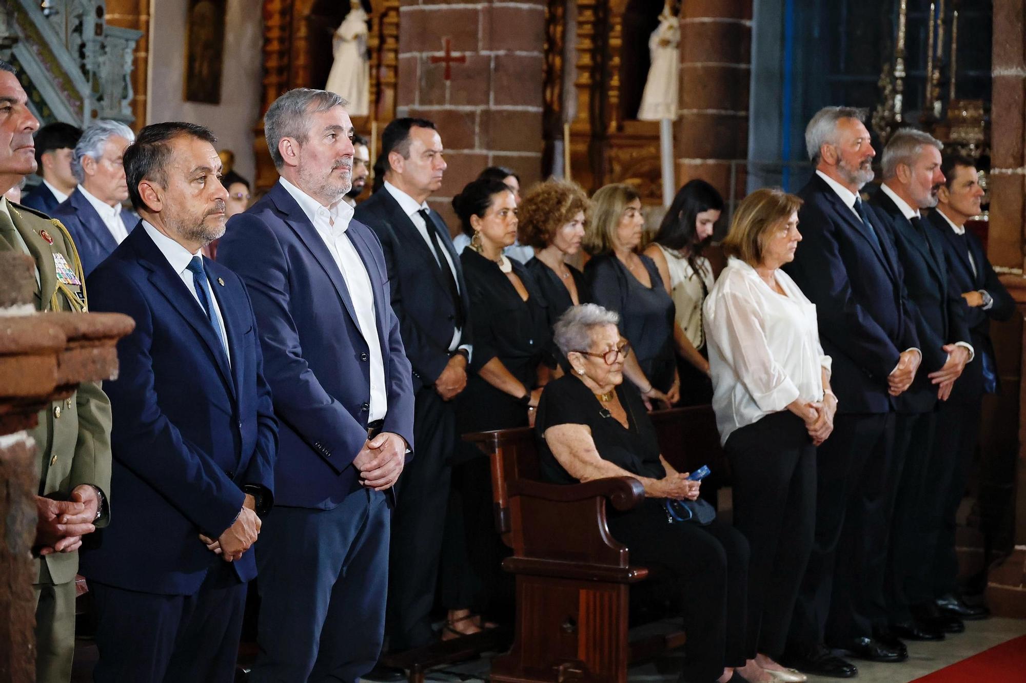 Funeral en memoria del expresidente Manuel Hermoso