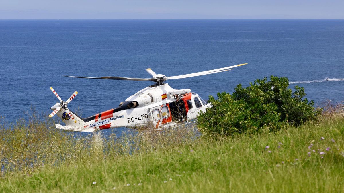 Amplio operativo en Gijón para rescatar el cuerpo sin vida de una persona en el entorno del Cerro