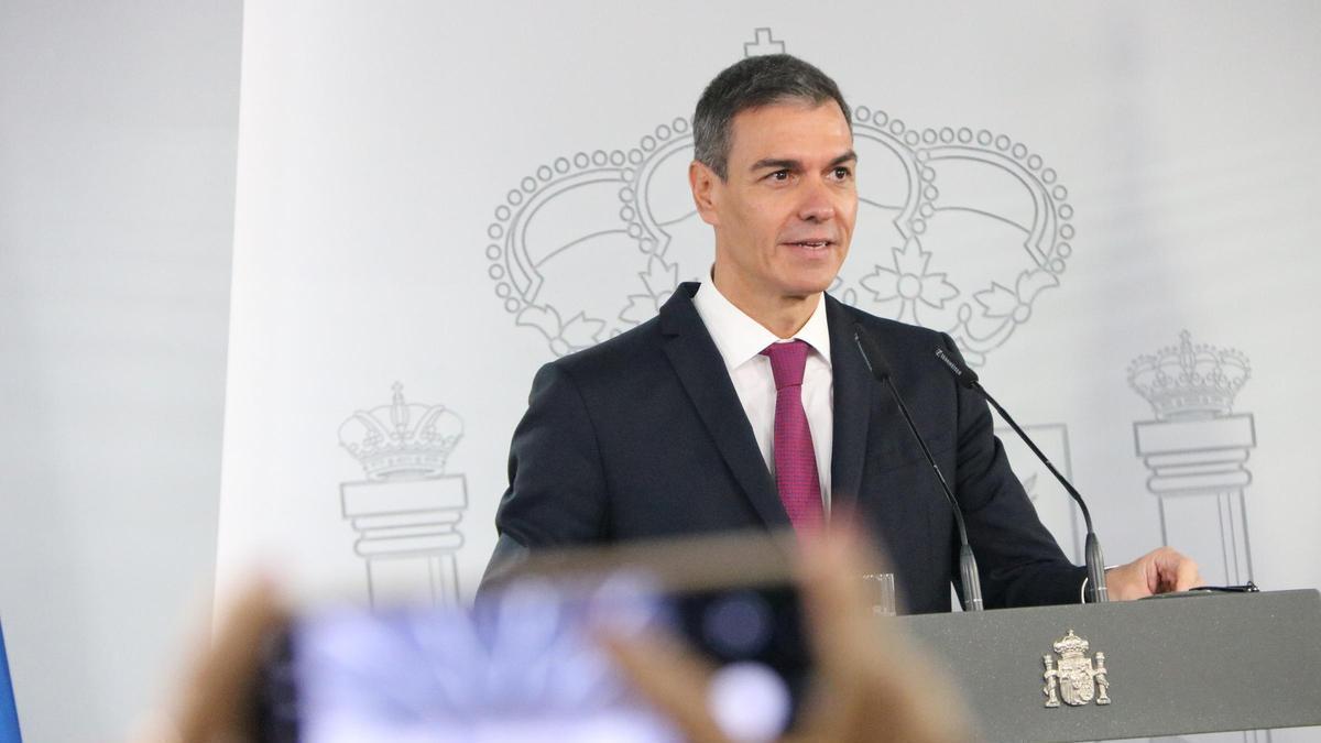 Pedro Sánchez, aquest dimarts a la Moncloa