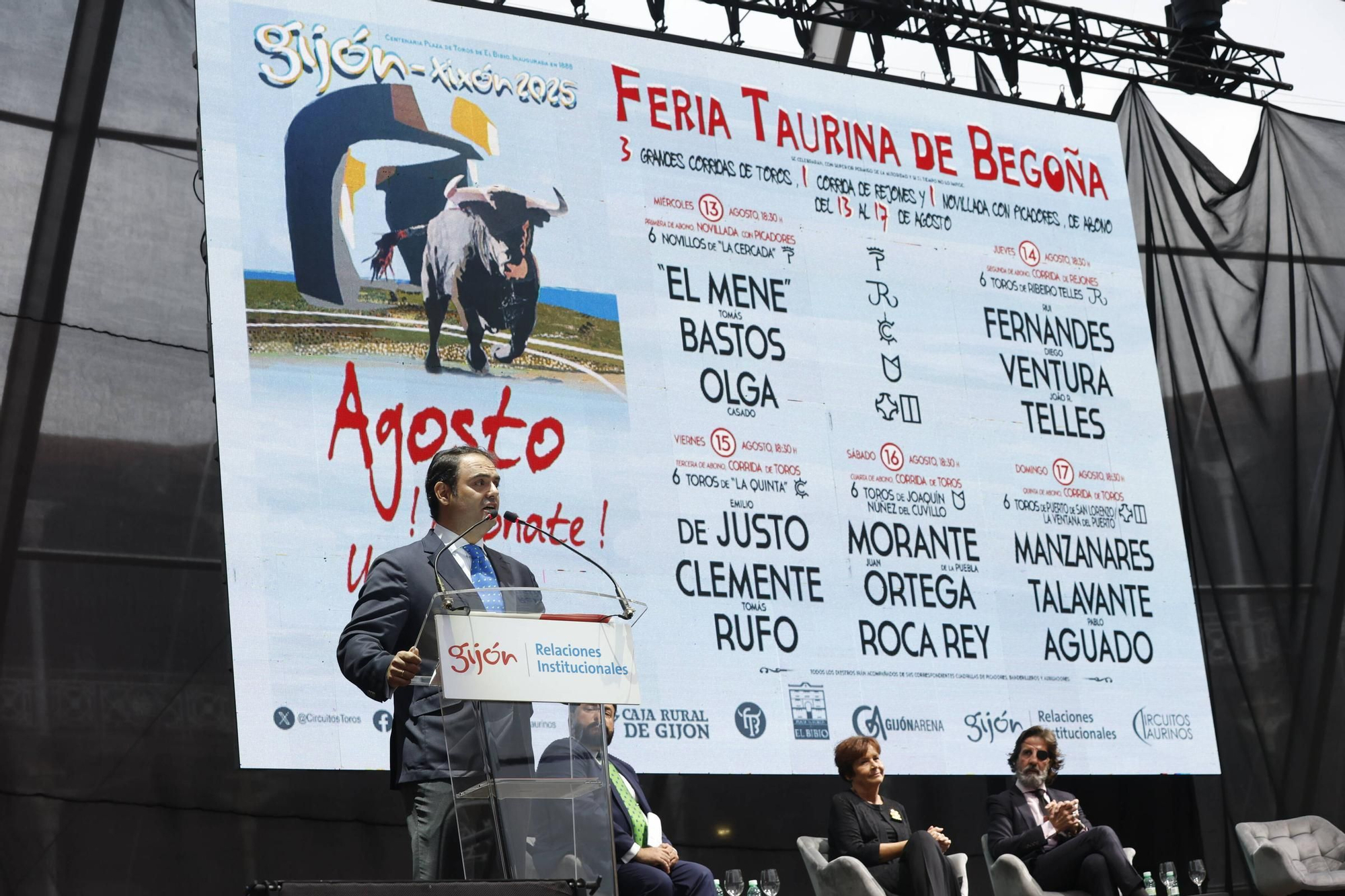 Así fue la presentación de la feria taurina de Gijón (en imágenes)