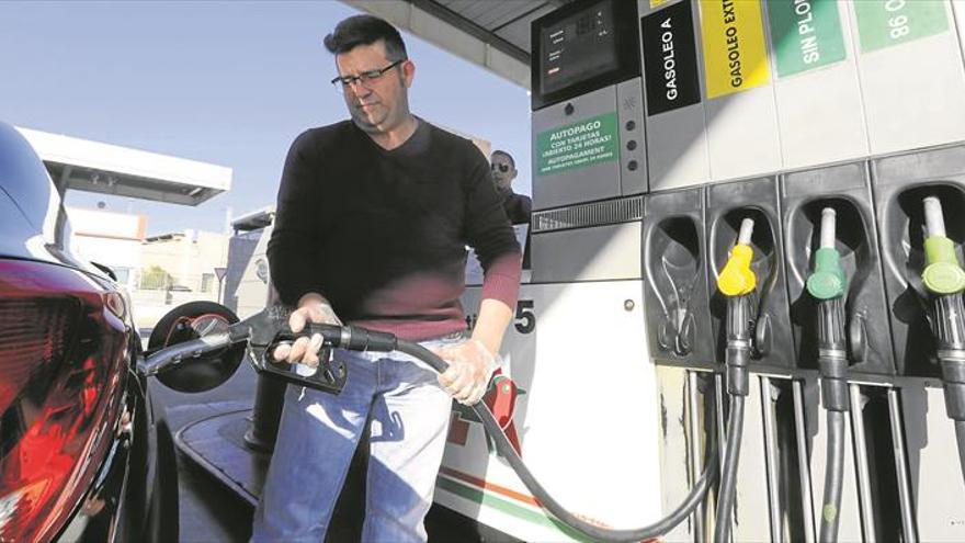 El diésel se dispara en Castellón y llenar el depósito vale 4 euros más