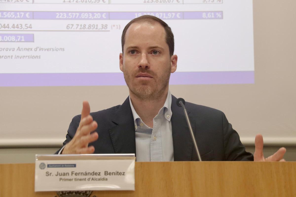 El primer teniente de Alcaldía del Ayuntamiento de Badalona, Juan Fernández (PP)