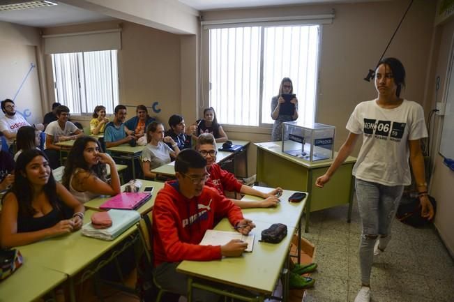 REPORTAJE ELCCIONES IES PABLO MONTESINOS