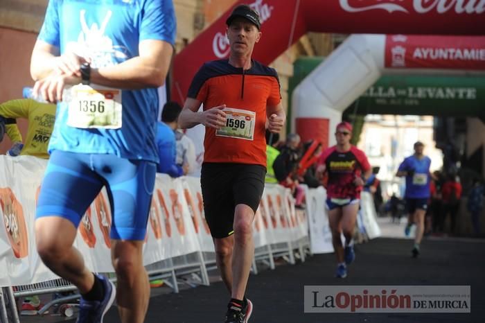 Maratón de Murcia: llegadas (III)