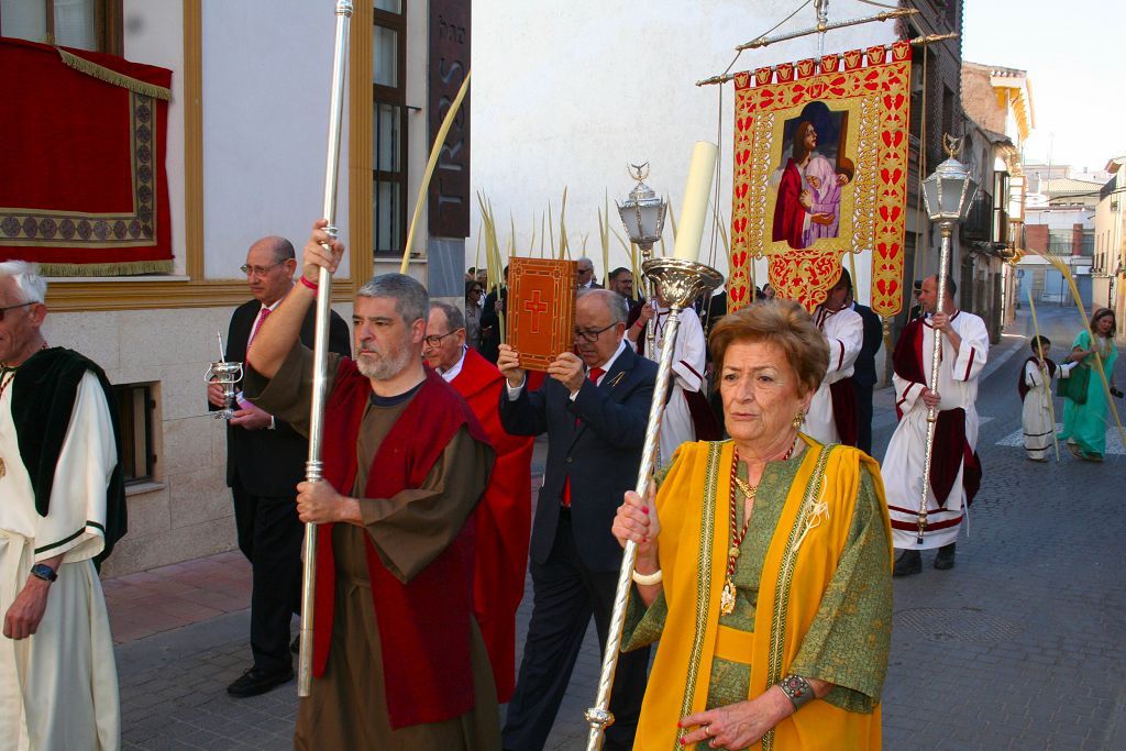 Bendición de las palmas del Paso Blanco en Lorca