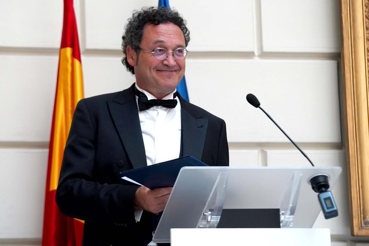 El fiscal general del Estado, Álvaro García Ortiz, durante la toma de posesión de su cargo.