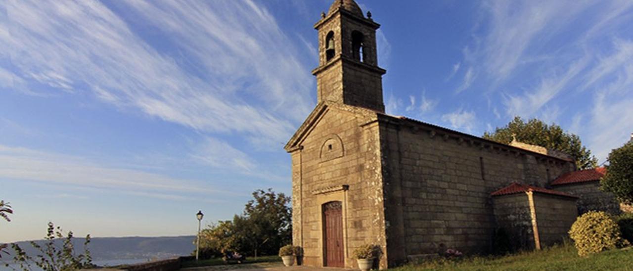 Iglesia de Santo Tomé de Piñeiro en Marín.