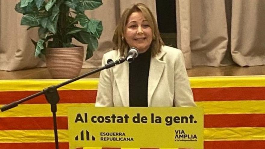 Carme Viñas presenta la seva candidatura per ERC a Calonge