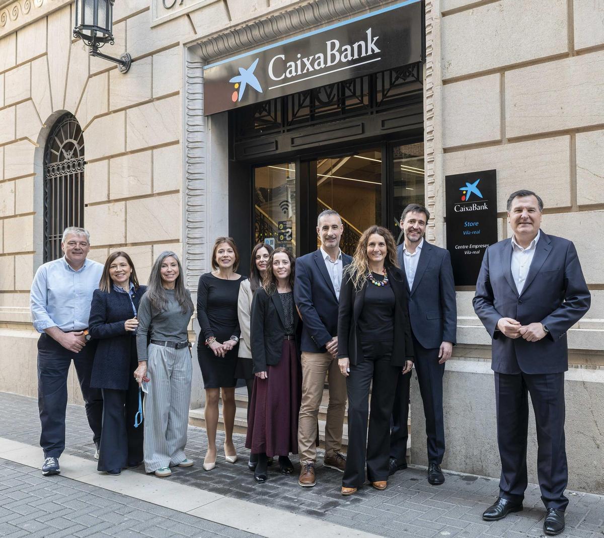Oficina de empresas de CaixaBank en Vila-real.