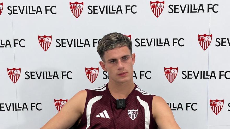Robbie Ure reflexiona sobre la figura de Luis García Plaza: "Es muy exigente y quiere lo mejor para el Sevilla"