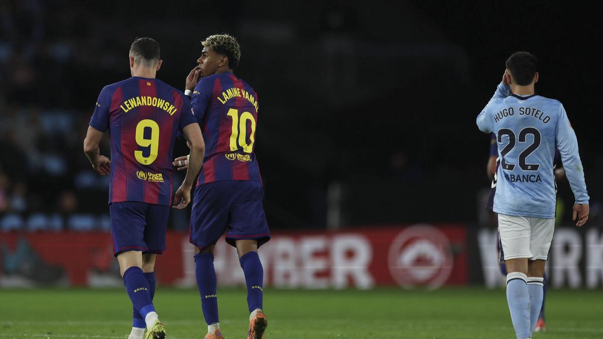 El Barça gana ante el Celta y recorta dos puntos al Real Madrid en un día perfecto para los culés