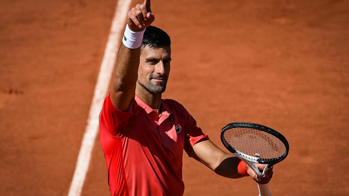 Djokovic celebra victoria
