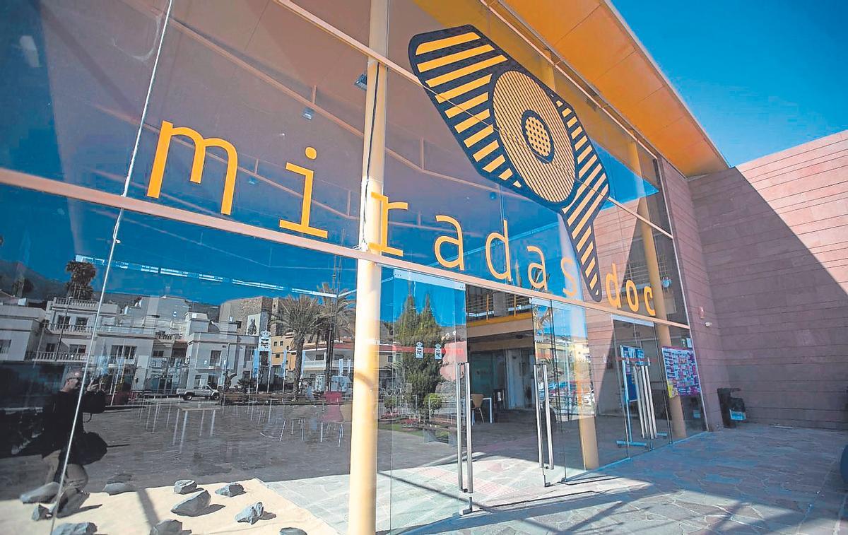 La sede de MiradasDoc, durante una de sus ediciones celebradas en Guía de Isora.