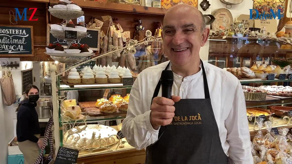 Meisterbäcker Tomeu Arbona in seinem Forn de la Soca.