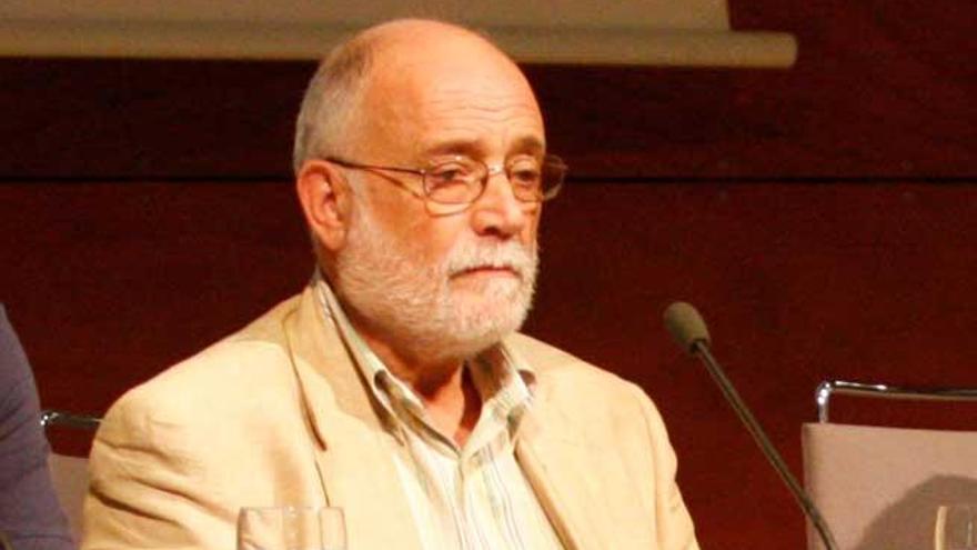 Arcadi Oliveres, en el Club Diario.