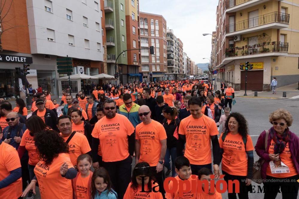 Marcha Delwende en Caravaca