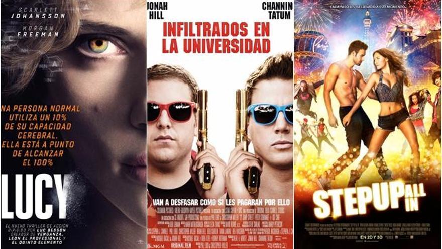 Algunas de las principales películas de la cartelera.