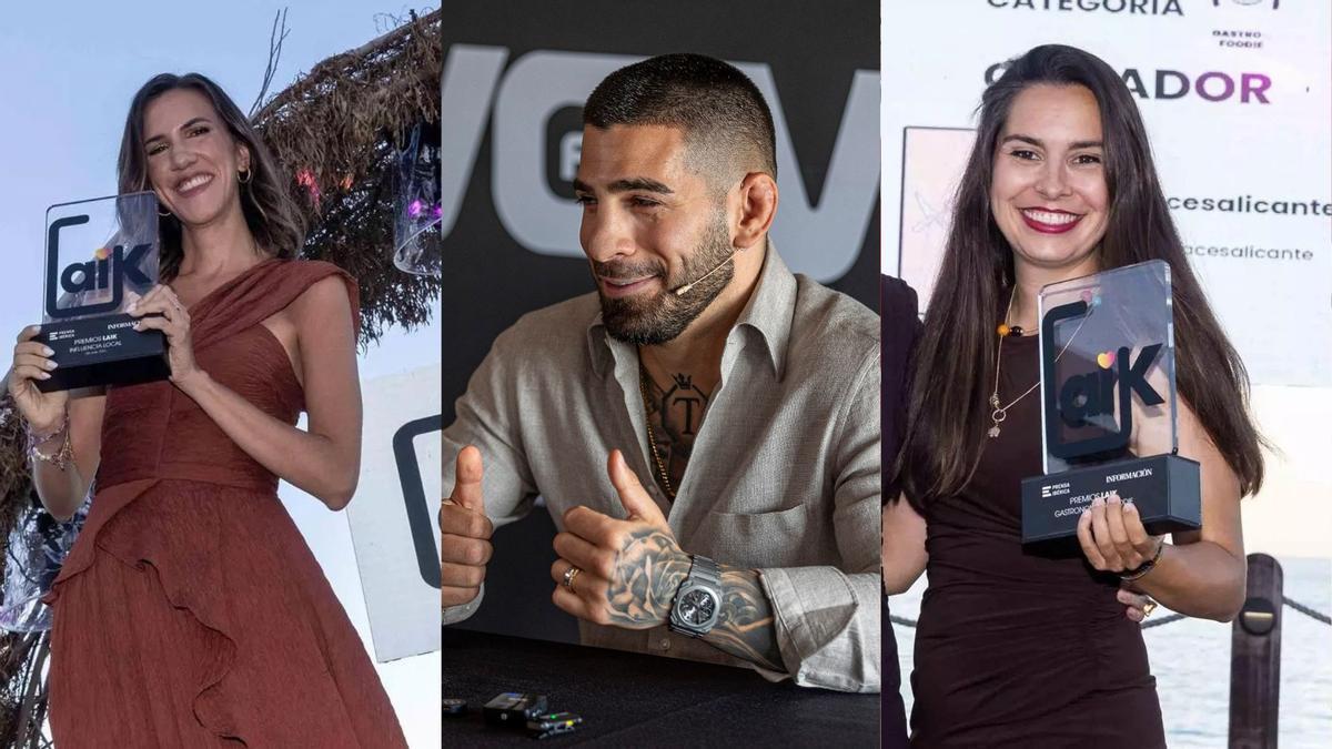 La provincia de Alicante cuenta con algunos de los perfiles más influyentes del panorama digital, deportivo y cultural, como las creadoras de contenido Elena Vidal y Raquel Rodado, o el luchador profesional Ilia Topuria.