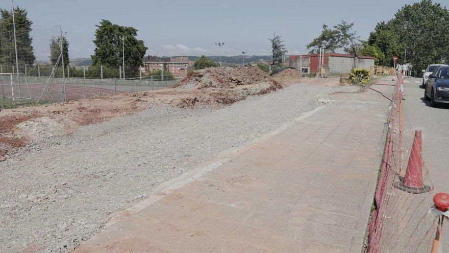 Avanzan las obras de mejora de movilidad en el Hospital | MARA VILLAMUZA