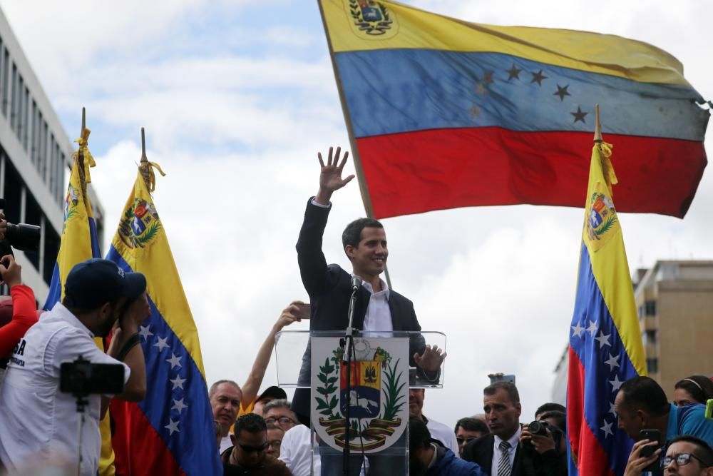 Protestas contra Maduro en Venezuela