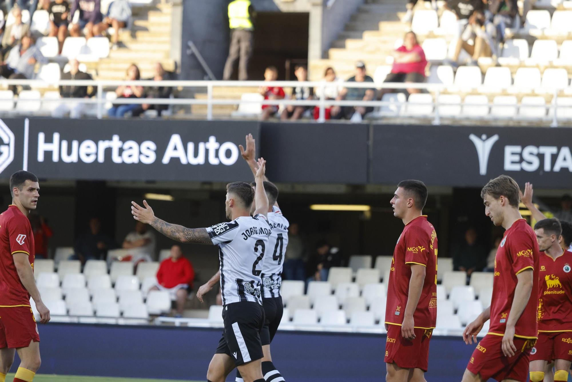 La victoria del FC Cartagena ante el Racing, en imágenes
