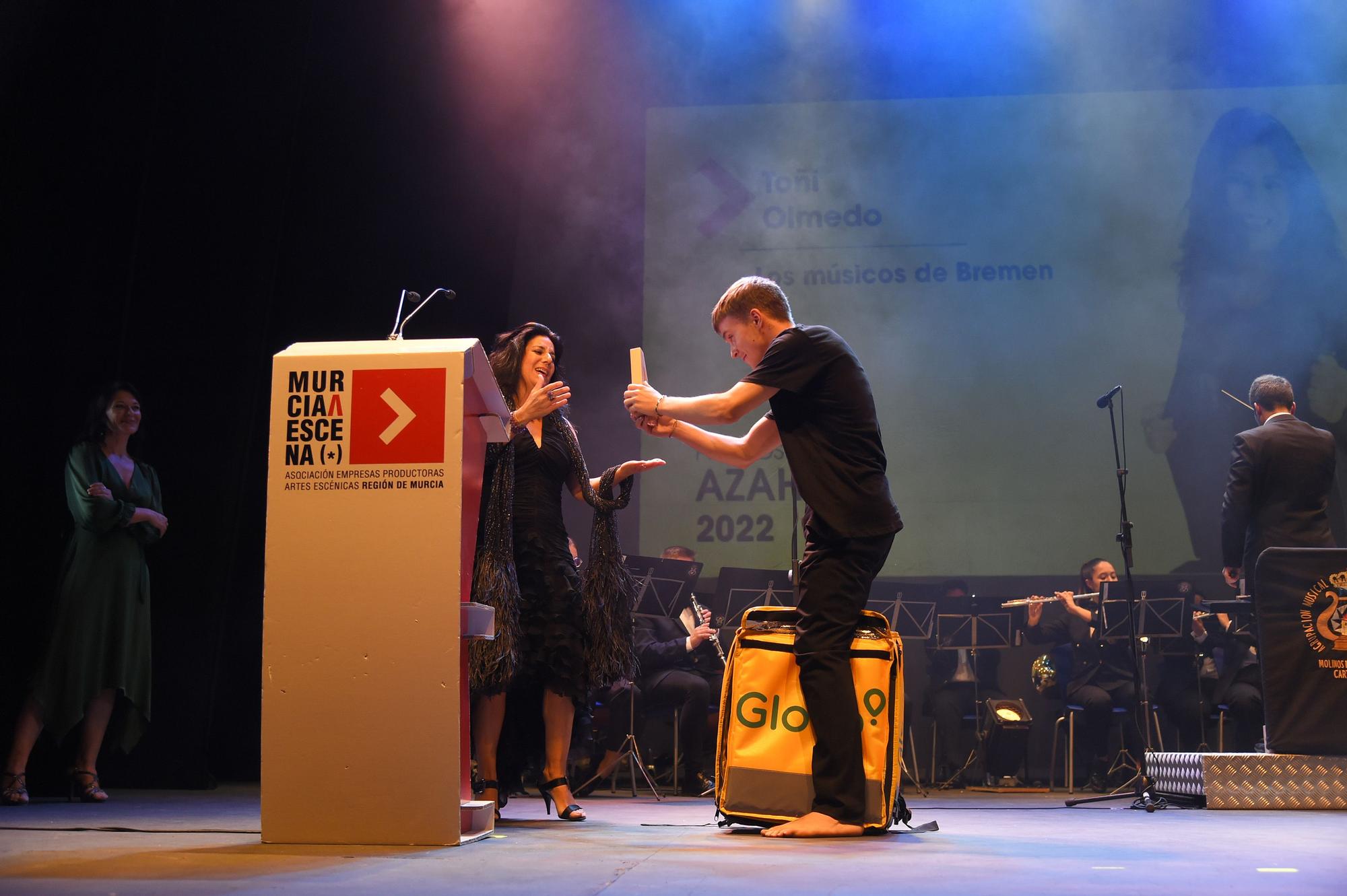 Gala de los Premios Azahar 2022 en Cartagena