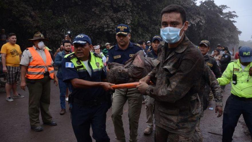 Al menos 25 muertos en la erupción del volcán de Fuego de Guatemala