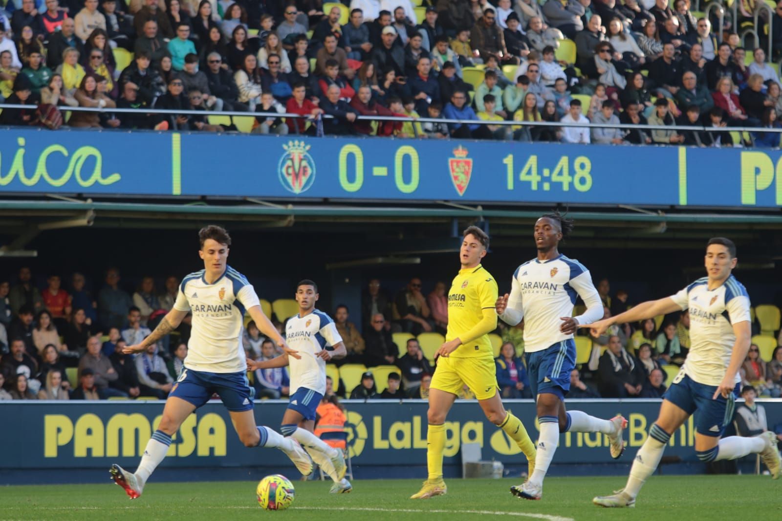 GALERÍA | Las mejores imágenes del Villarreal B - Zaragoza en el estreno del filial en la Cerámica