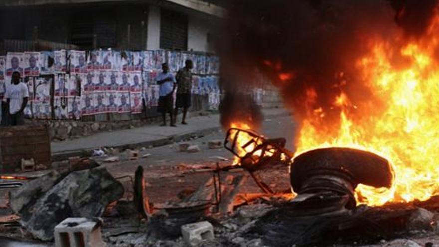 Protestas en Haití por los resultados de las elecciones