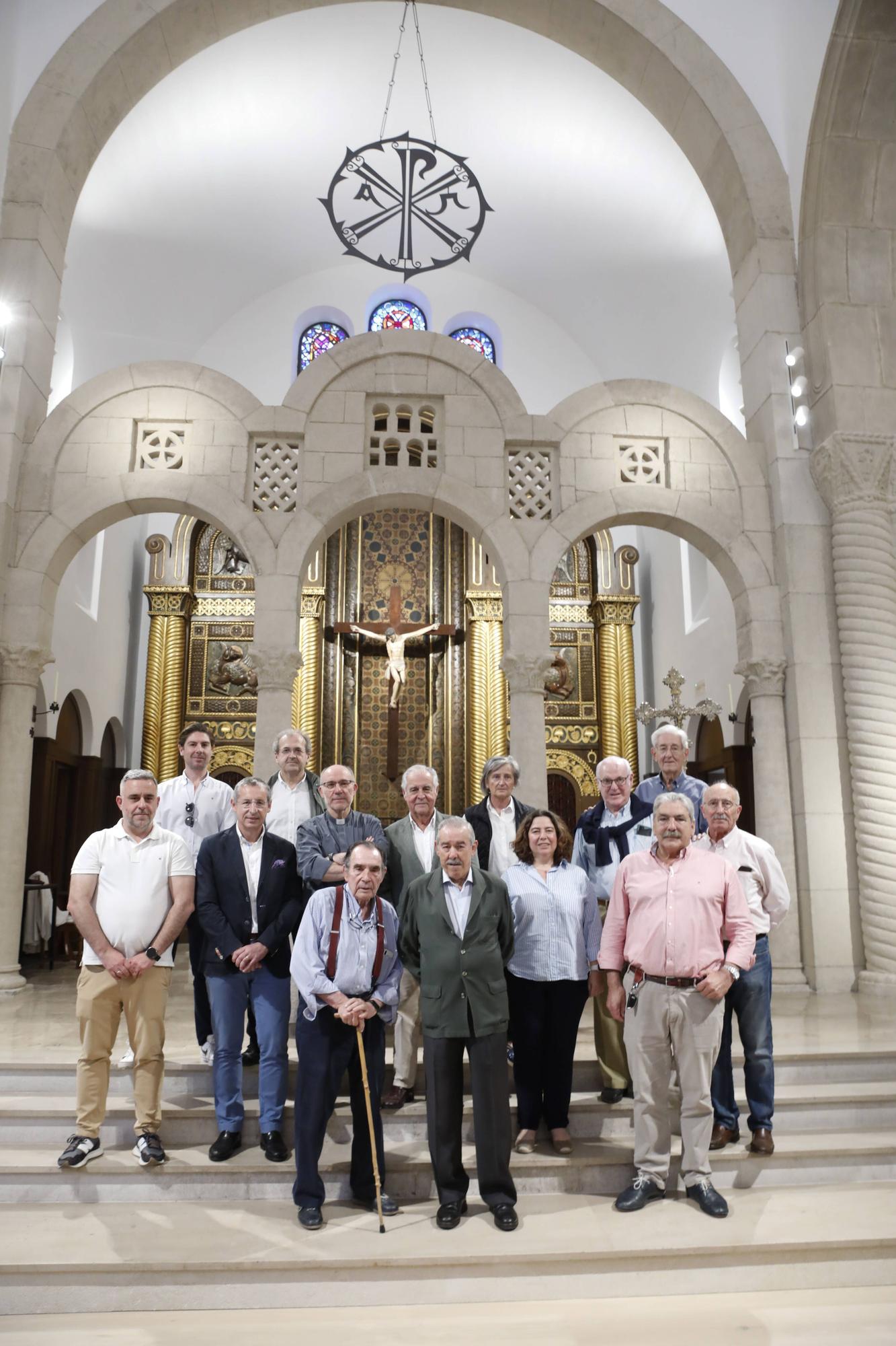 En imágenes: así ha quedado la reforma de la iglesia de San Julián de Somió