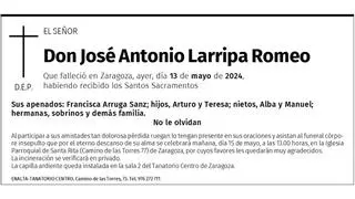 José Antonio Larripa Romeo