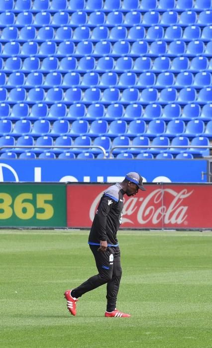 El Dépor se entrena antes de recibir al Barça