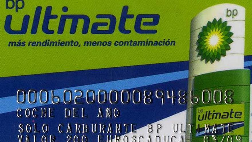 Tarjeta de BP ultimate. / la opinión